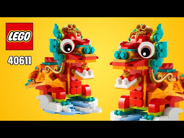 Vídeo relacionado con LEGO 40611 Año del Dragón Año Nuevo Lunar 2024 Edición Limitada 8+ 214 Piezas