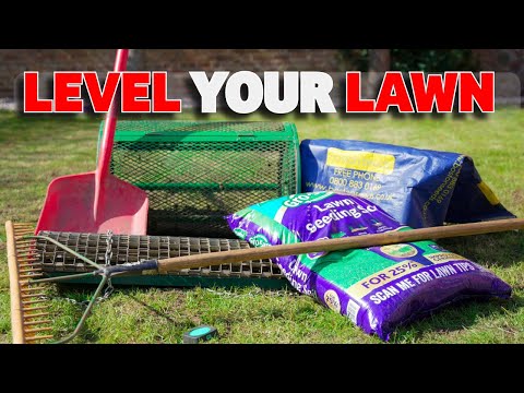 Fixing a bumpy lumpy lawn - Start to Finish