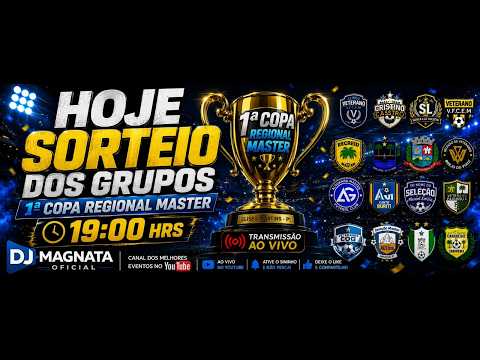 SORTEIO-1 COPA REGIONAL MASTER DE ELISEU MARTINS 2026.