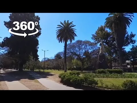 360 Video walking through Buenos Aires, from La Recoleta to Jardín Japonés.