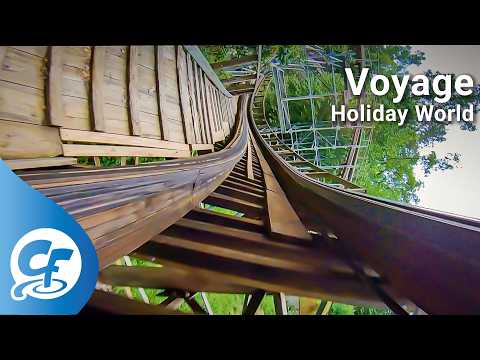 On-ride point of view of Voyage