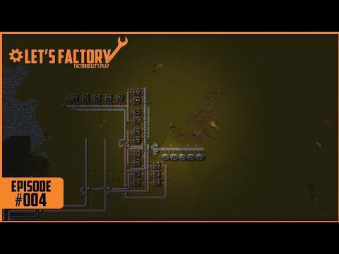 Lets Factory - Factorio 1.1.53 Let's Play EP #4 -  logistics Automation