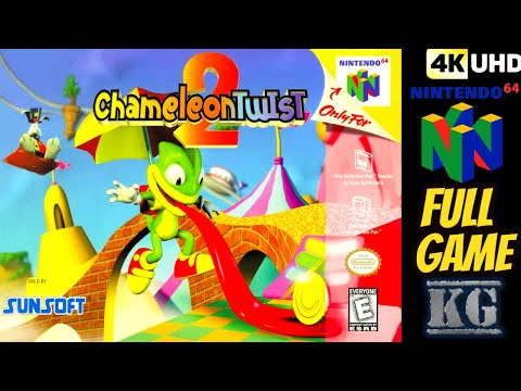 Chameleon Twist 2 [N64] 100% Longplay Walkthrough Playthrough FULL GAME [4K60ᶠᵖˢ UHD🔴]