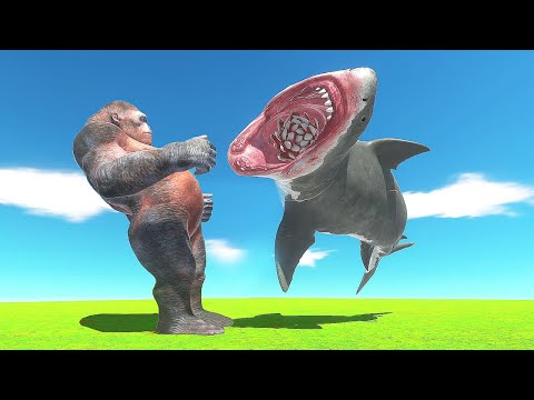 AQUATIC TEAM VS FANTASY TEAM - ANIMAL REVOLT BATTLE SIMULATOR