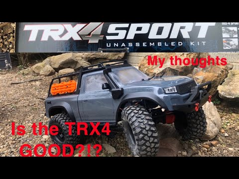 Trx4 unassembled kit build/ thoughts