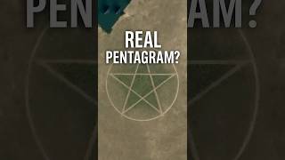 😳 Spotted on Google Earth: What Is This? #pentagram #googlemapsfinds #scary #mystery
