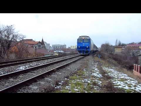GM 65 1125-7 (Teodora) revine in forta, salutand frumos, dupa o pauza lunga - Oradea (25 01 2013)