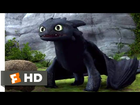 How to Train Your Dragon - Toothless' New Tail Scene | Fandango Family