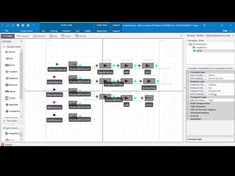 Simio Simulation - Healthcare Clinic