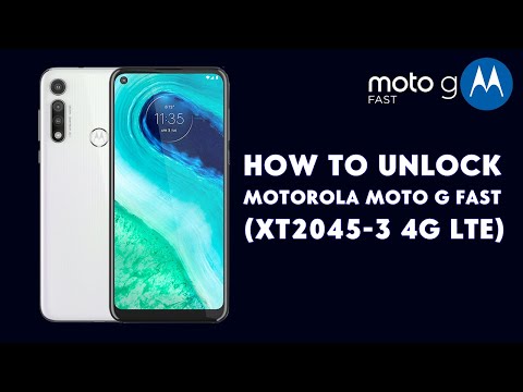 How To Unlock Motorola Moto G Fast XT2045-3 4G LTE - [romshillzz]
