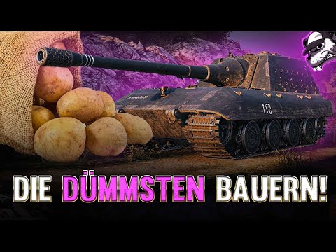 Die dümmsten Bauern haben die dicksten Kartoffeln feat. JgPz. E-100 [World of Tanks -Gameplay - DE]