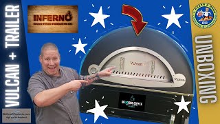 The UK's First Skillcraft Vulcan+ Trailer Mobile Wood Fired Pizza Oven