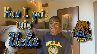 HOW I GOT INTO UCLA (acting major!)