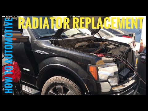 How To: Replace Radiator On 2011-2017 Ford Eco-boost F-150 W/ 3.5l Engine