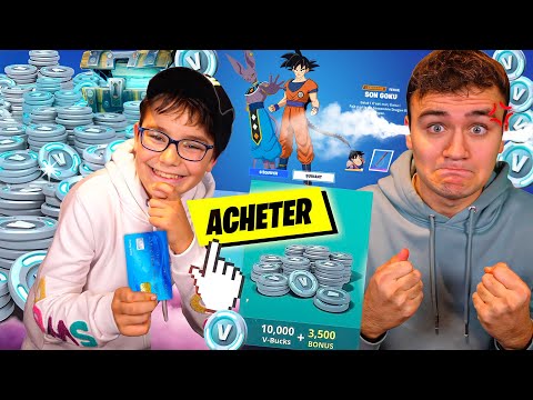 PRANK - SWAN ACHÈTE DES SKINS AVEC LA CARTE BANCAIRE DE NÉO sur FORTNITE !
