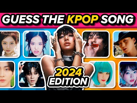 GUESS THE KPOP SONG: Most Popular 2024 Kpop Songs | KPOP QUIZ GAME