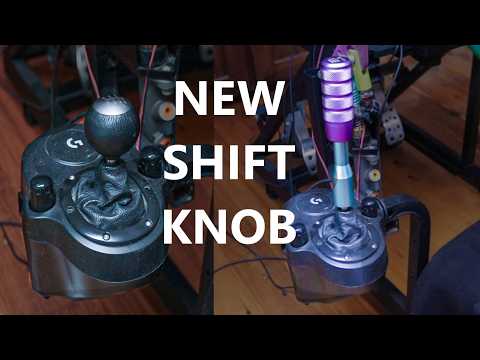 Logitech shifter Mod - Aftermarket Knob adaptor