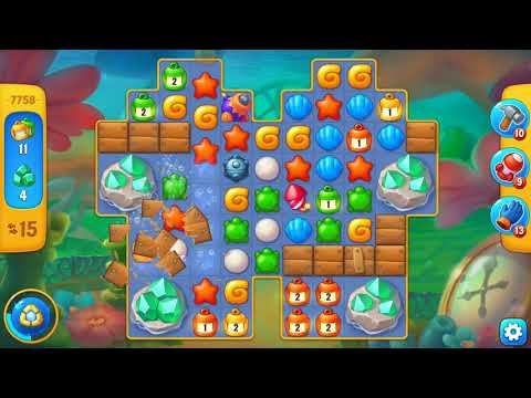 Fishdom level 7758 / Фишдом уровень 7758