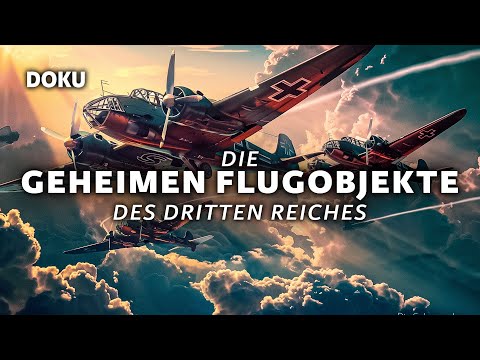 Die Geheimen Flugobjekte des Dritten Reiches, Teil 1 (Doku Zweiter Weltkrieg, Geheimwaffen animiert)
