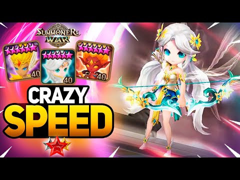 NO ONE EXPECTS THIS! 300+ SPD Team SURPRISES Enemies in Summoners War