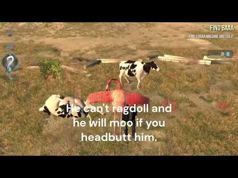 The WEIRDEST npc in Goat Simulator