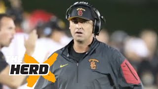 An interesting theory about Nick Saban's hiring of  Steve Sarkisian - 'The Herd' by Colin Cowherd