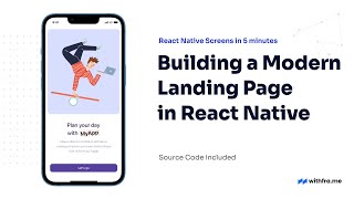 #27 Building a Modern Landing Page in React Native