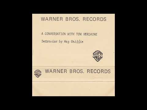 A Conversation With Tom Verlaine (1981)