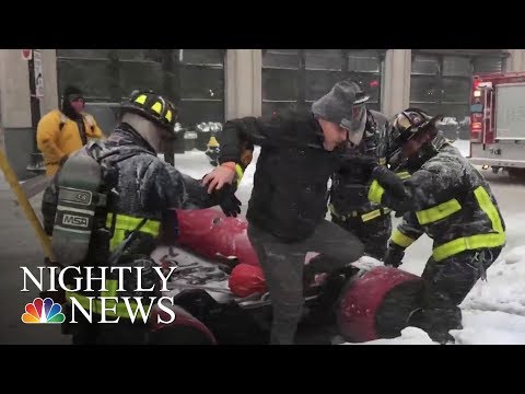 ‘Bomb Cyclone’ Paralyzes Massachusetts | NBC Nightly News