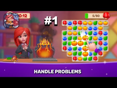 Becharmed - Match 3 Games - New Release - Hyper Hybrid Casual - Gameplay Walkthrough (iOS & Android)