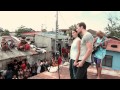 Russian girl and American guy sing the popular ...