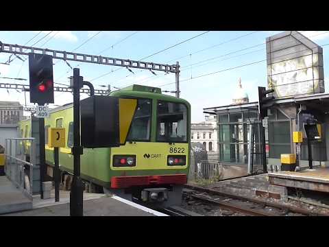 DUBLIN DART TRAIN 8622 , TARA ST STATION