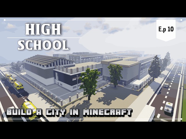 Modern High School Minecraft Map