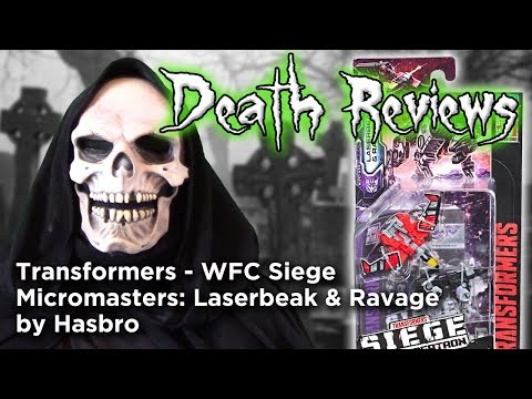 Death Reviews: Laserbeak & Ravage - Micromasters - WFC Siege