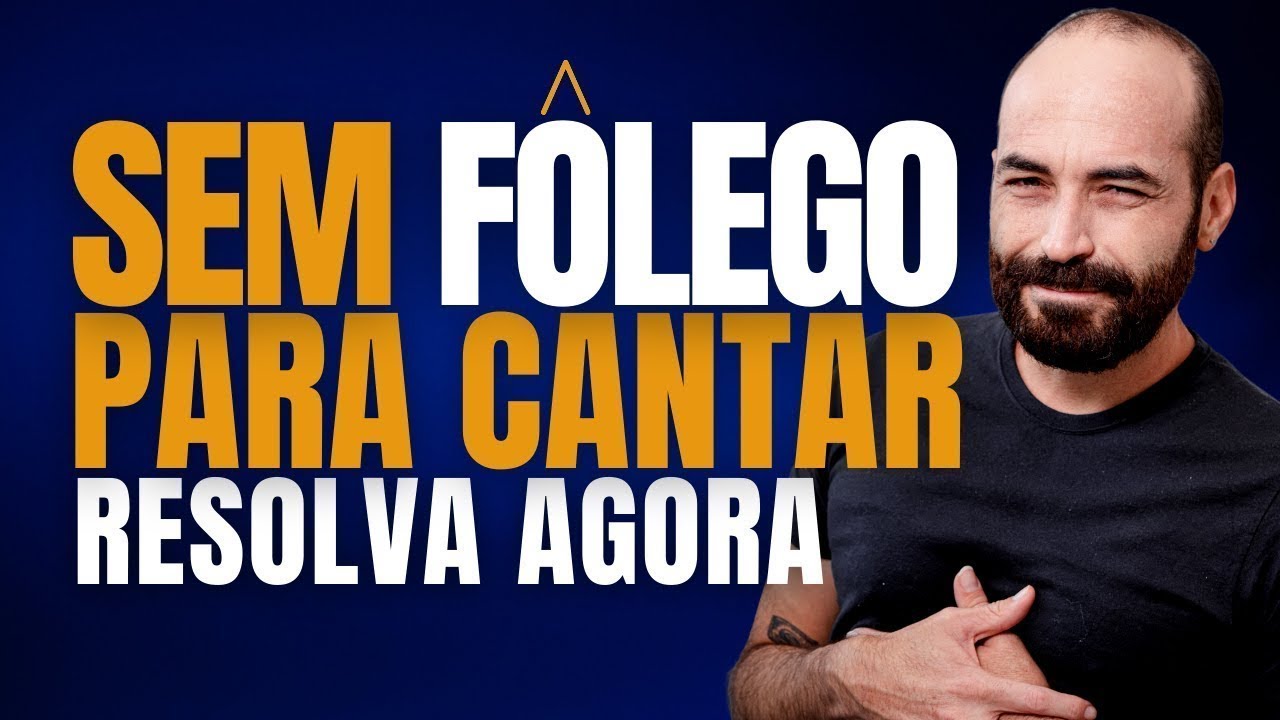 Exercícios de respiração para cantar - RESOLVA AGORA: (Fico sem ar, FALTA FÔLEGO)