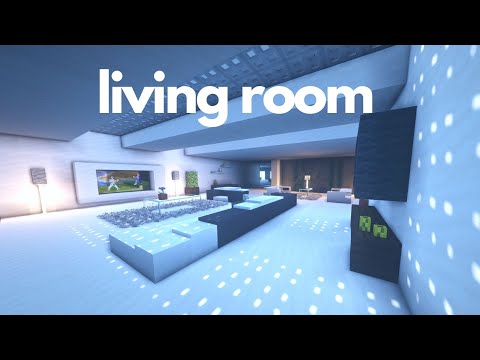 BlenDigi - Minecraft: Modern Living Room Tutorial