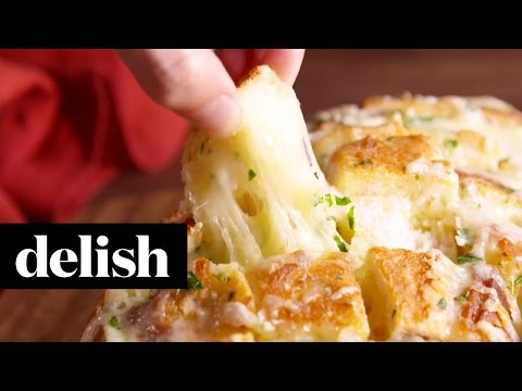 Cheesy Garlic Pull-Apart Bread | Delish