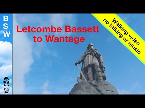 A chilly winter walk from Letcombe Bassett to Wantage.