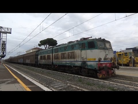 E655.270 sul MRS 61313 Lecco Maggianico - Villa San Giovanni Bolano, in transito a Pomezia