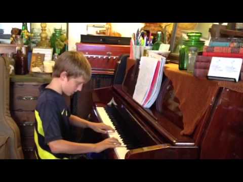Aidan "Harry Potter Theme" (Cover)- NYA Music Lessons