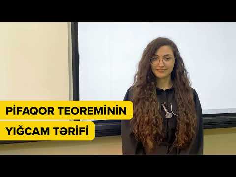 The brief explanation of Pythagorean Theorem (Pifaqor teoreminin yığcam tərifi) | Puza Baku Academy