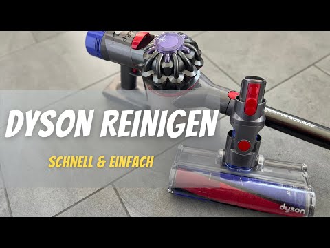 Cleaning the Dyson V8 | Cordless vacuum cleaner | Tutorial | Quick and easy explanation | Care