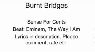 Sense For Cents--Burnt Bridges