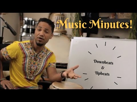 Basic Music Theory Lesson; Downbeats and Upbeats (The Drummer definition...not orchestra)