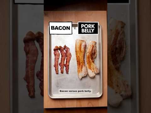Bacon vs Pork Belly