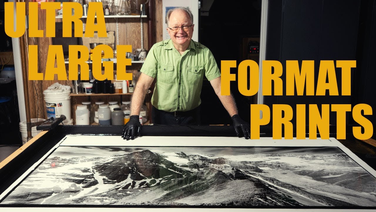 Ultra Large Format Darkroom Tour and Print