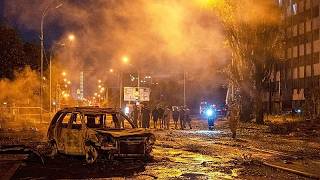Misiles balísticos rusos sobre Kiev matan a 9 personas y hieren a más de 30