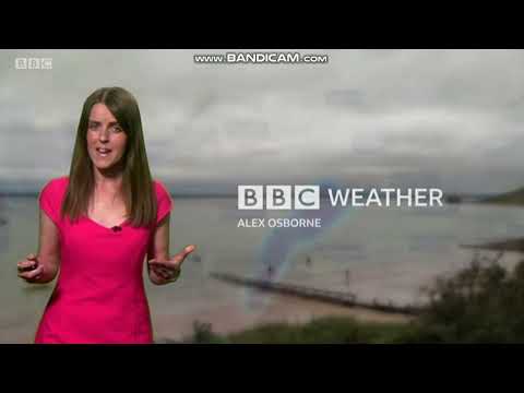 Alex Osbourne BBC One South Today weather June 19th 2021 in HD! - 60 FPS