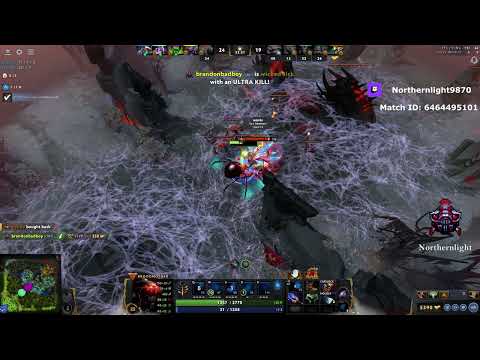 Broodmother Solo Rampage with Aghanim's Scepter 7.31b