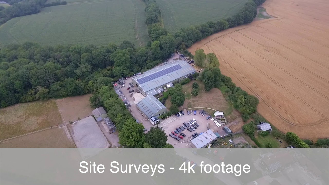 Site surveys drone film by Burton Media